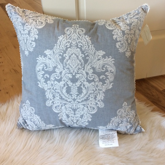 Piper & Wright Pillow Square Indigo 20 x 20 New - Picture 2 of 5